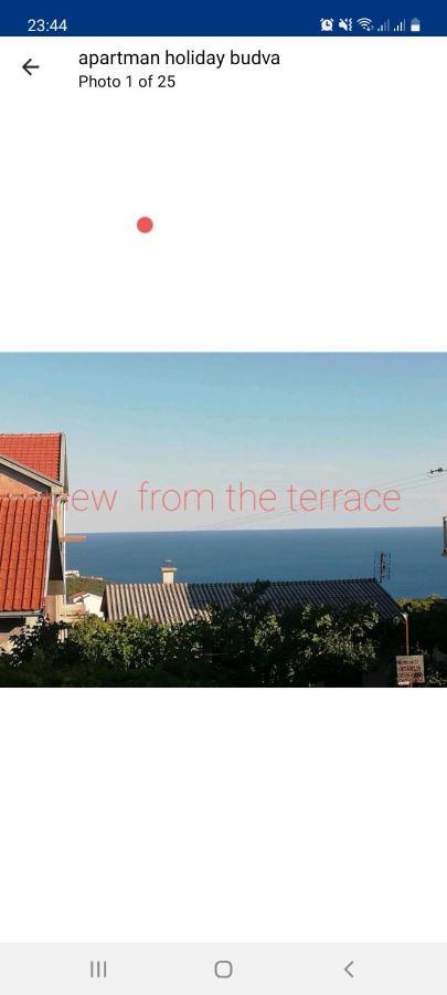 Apartman Holiday בודווה מראה חיצוני תמונה